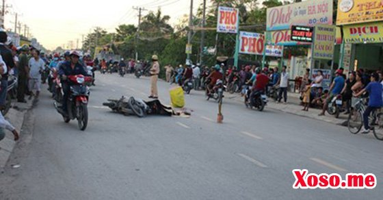Hiện trường vụ tai nạn