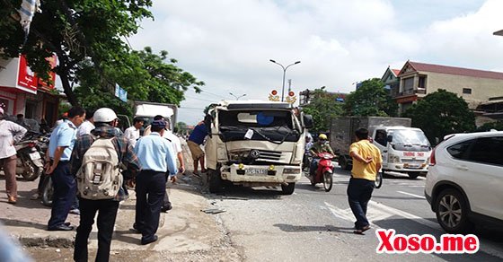 Hiện trường vụ tai nạn