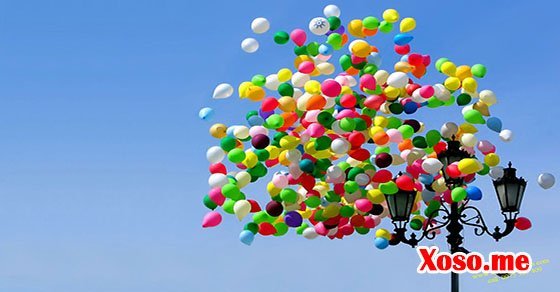 Mơ thấy bóng bay là sắp được dự sự kiện 