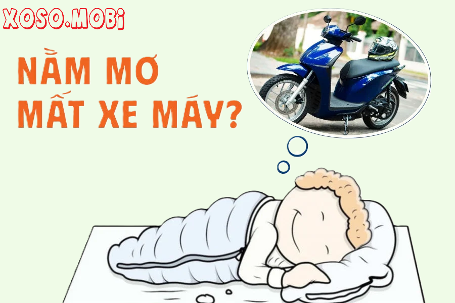 Ngủ mơ thấy xe máy đánh con gì may mắn Ngủ mơ thấy xe máy đánh con gì may mắn
