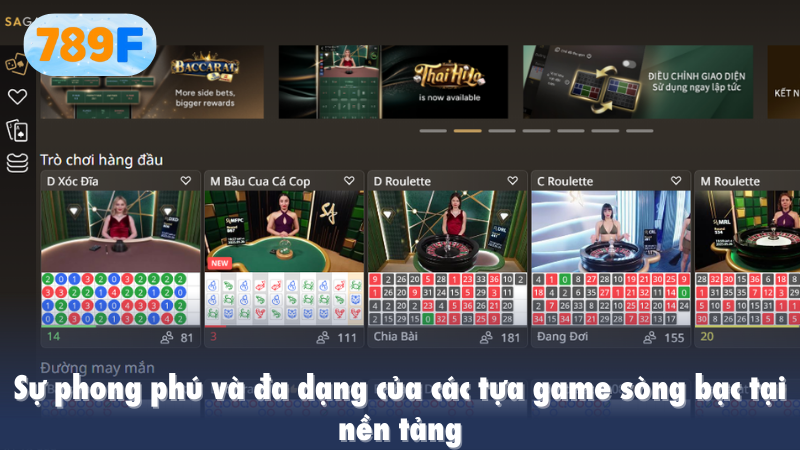  Kho tàng game đa dạng tại 789f